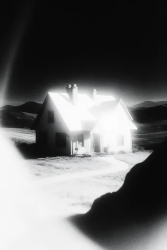Experimental Analog Noir style AI image example 4