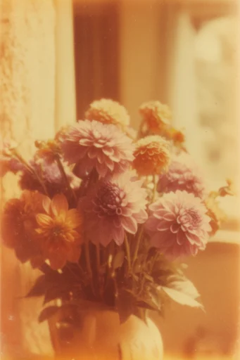Nostalgic Analog Haze style reference image — candid snapshot aesthetic