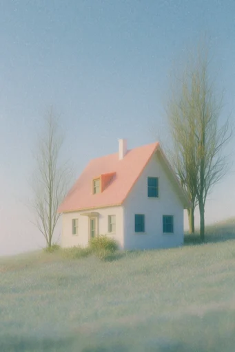 Ethereal Pastel Nostalgia style reference image — diffused lighting