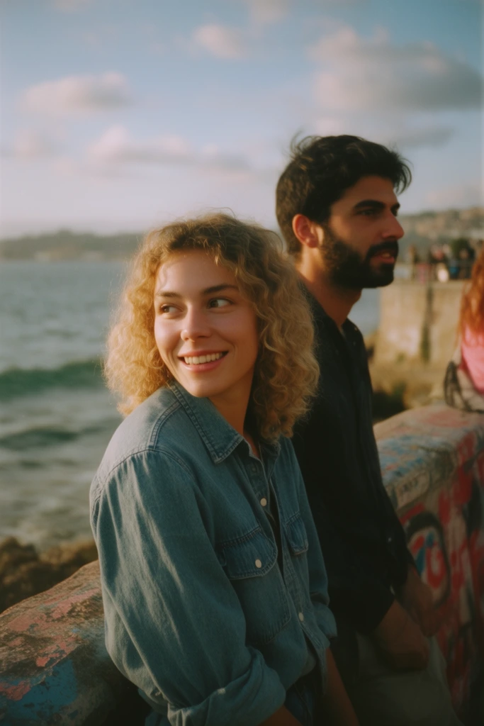 Cinematic Analog Narrative style AI image example 2