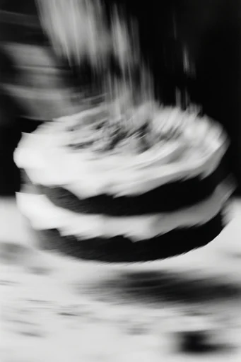 Kinetic Spectral Monochrome style reference image — cinematic noir