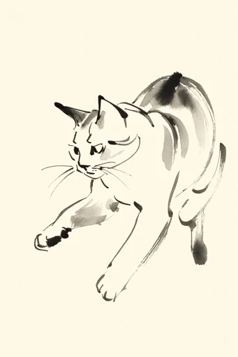 Timeless Monochromatic Sketch style reference image — vintage artist study