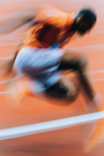 Kinetic Amber Motion moodboard — generate AI images in this style