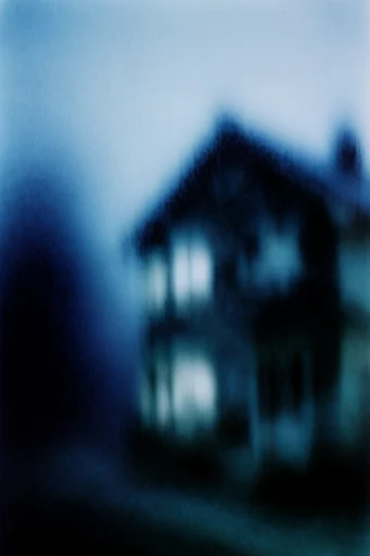 Spectral Cobalt Nocturne style reference image — monochromatic cobalt palette