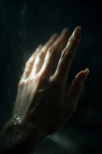 Moody Tactile Intimacy style reference image — shallow depth of field