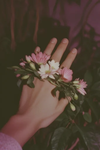 Ethereal Analog Decay style reference image — vintage film grain