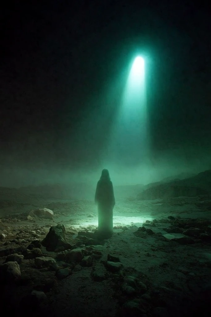 Cinematic Nocturnal Haze style AI image example 2
