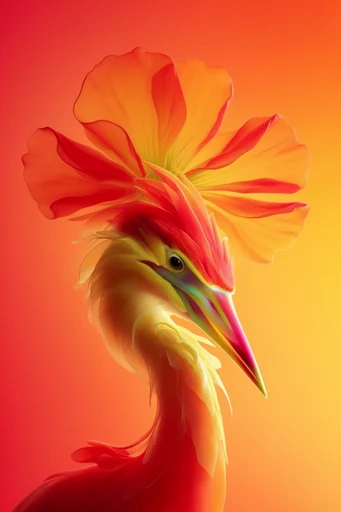 Dramatic Chiaroscuro Botanicals style AI image example 3