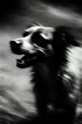 Spectral Gritty Noir style reference image — thermal aesthetic
