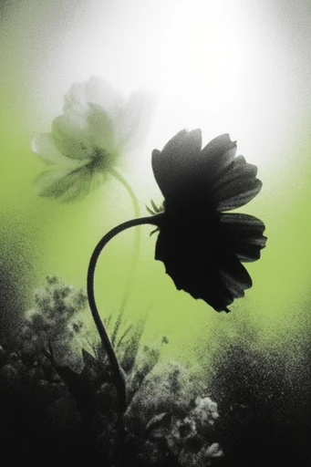 Ethereal Grain Noir style reference image — cinematic noir