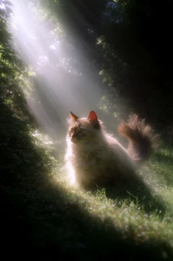 Cinematic Forest Chiaroscuro style reference image — lush organic textures