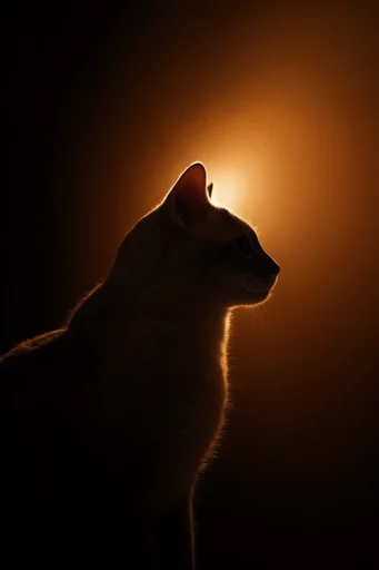 Cinematic Amber Chiaroscuro style reference image — high-contrast shadows