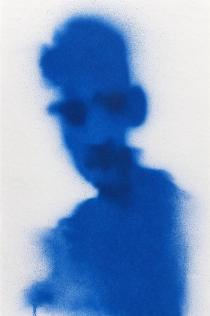 Monochromatic Cobalt Noir style AI image example 1