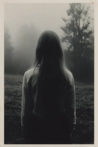 Monolithic Atmospheric Solitude style reference image — film grain
