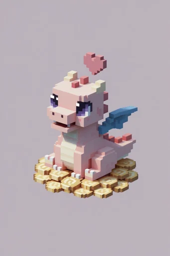 Cozy Isometric Voxel style reference image — cozy miniature aesthetic
