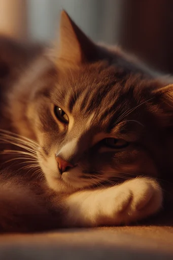 Luminous Amber Macro style reference image — shallow depth of field