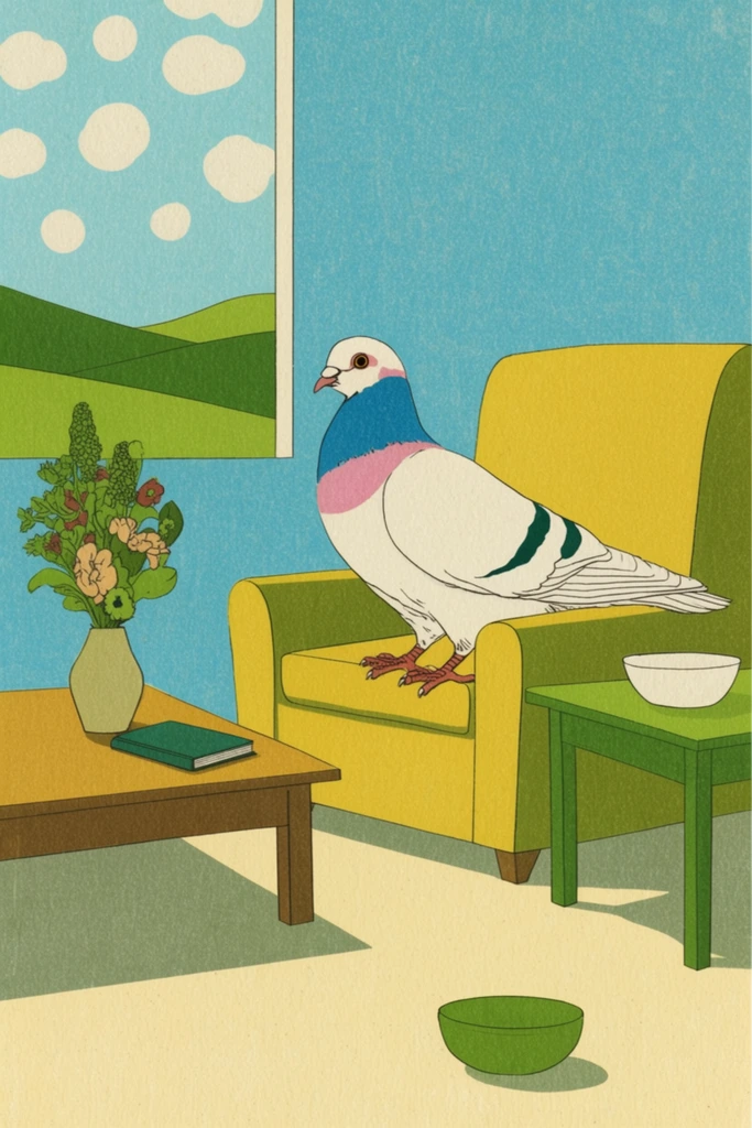 Analog Surrealist Nostalgia style AI image example 3