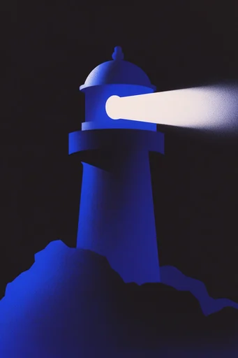 Nocturnal Graphic Minimalism style reference image — grainy airbrush gradients