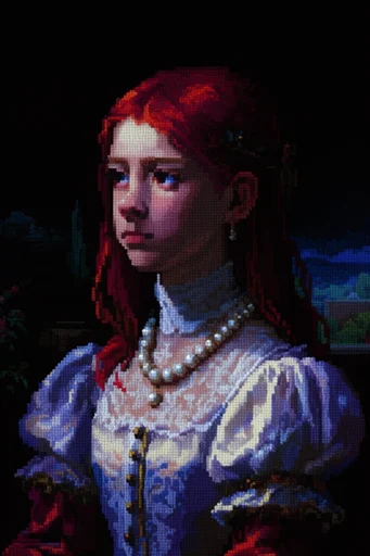 Digital Baroque Tapestry moodboard — generate AI images in this style