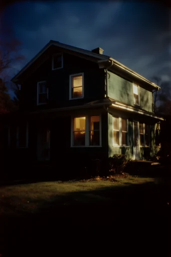 Cinematic Analog Noir style AI image example 4
