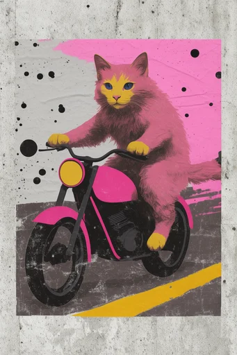 Neo-Punk Collage Zine style reference image — tactile paper texture