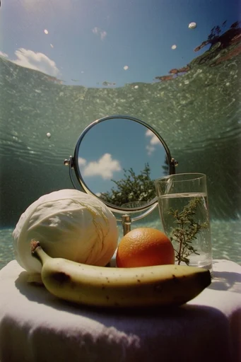 Nostalgic Fisheye Analog style reference image — analog film grain