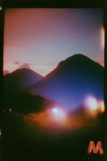 Luminous Analog Liminality style reference image — motion blur