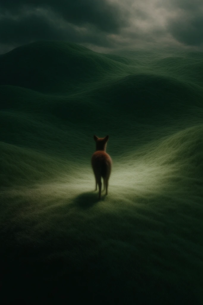 Velvet Surreal Landscapes style AI image example 3