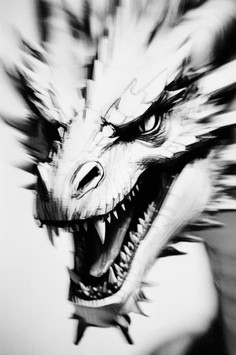 Kinetic Spectral Noir style reference image — spectral motion blur
