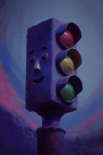 Sculptural Neon Chiaroscuro style reference image — dramatic chiaroscuro lighting