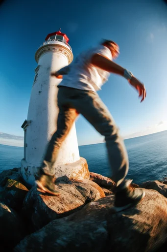 Dynamic Fisheye Streetwear style reference image — streetwear aesthetic