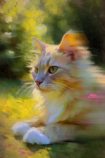 Luminous Impressionist Motion style reference image — vibrant wildflowers