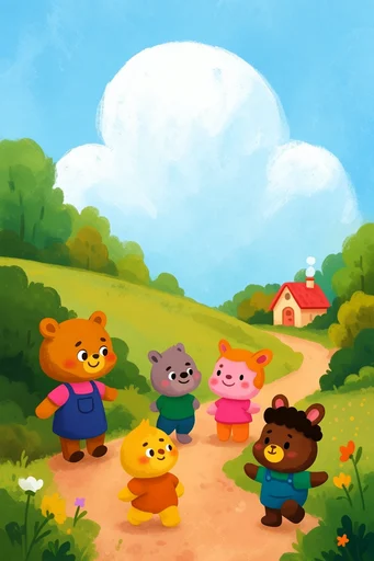Whimsical Storybook Artistry style AI image example 2