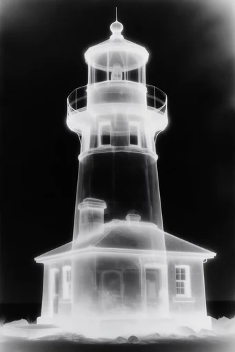 Ethereal Radiographic Noir style reference image — wet plate collodion
