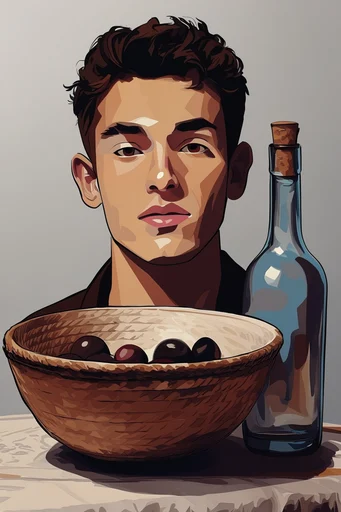Bold Cel-Shaded Realism style reference image — sharp cel shading