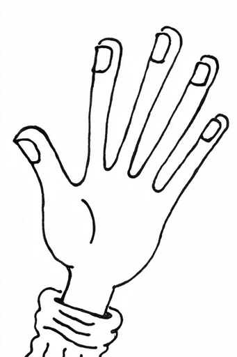 Playful Minimalist Ink style reference image — quirky doodle style