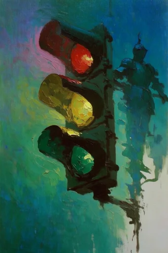Nocturnal Emerald Etherealism style reference image — nocturnal teal and emerald