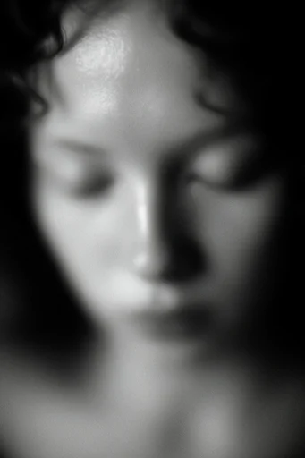 Spectral Monochrome Motion style reference image — ghostly silhouette