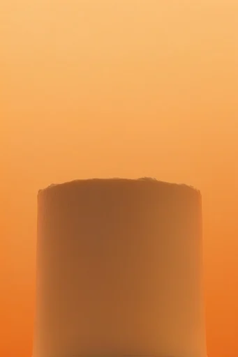 Atmospheric Amber Minimalism style reference image — warm color field