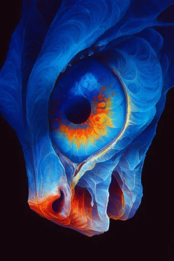 Luminous Organic Microcosm style AI image example 3