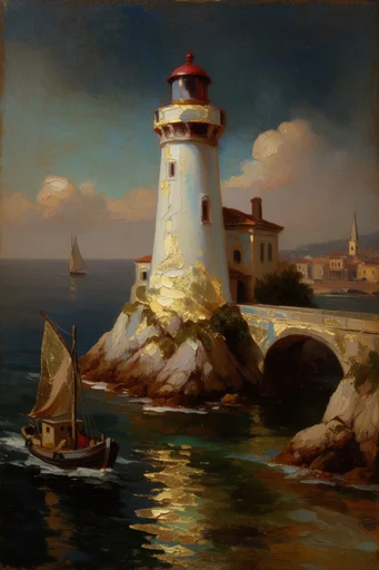 Luminous Impasto Realism style reference image — visible painterly brushstrokes