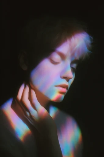 Spectral Chiaroscuro Dreamscape moodboard — generate AI images in this style