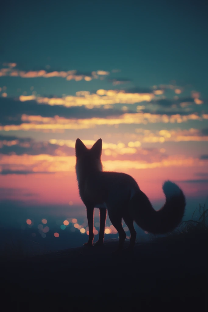 Melancholic Twilight Horizons style AI image example 3
