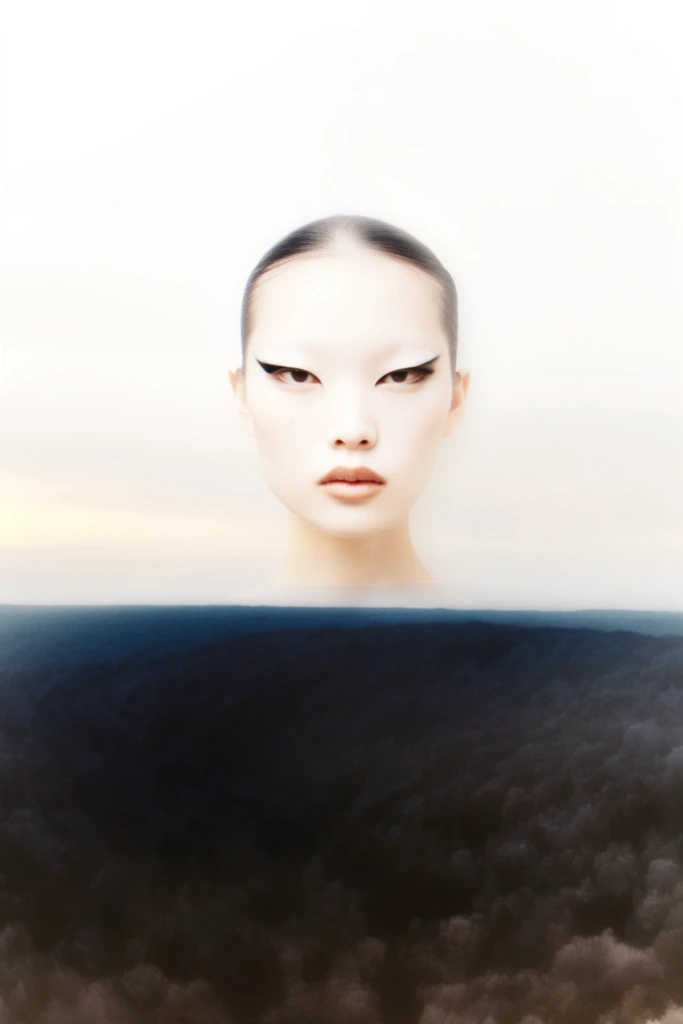 Graphic Avant-Garde Minimalism style AI image example 2