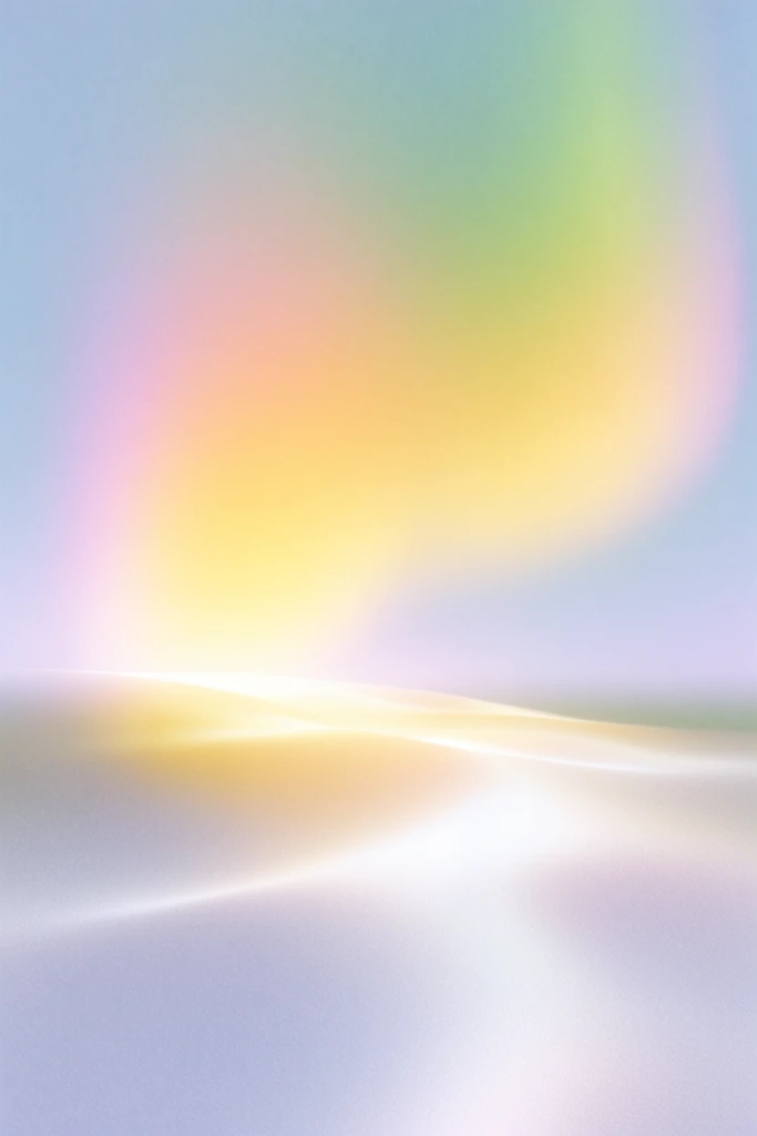 Luminous Fluid Gradient style AI image example 2