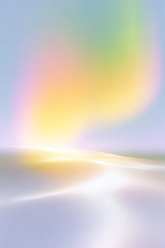 Luminous Fluid Gradient style AI image example 2
