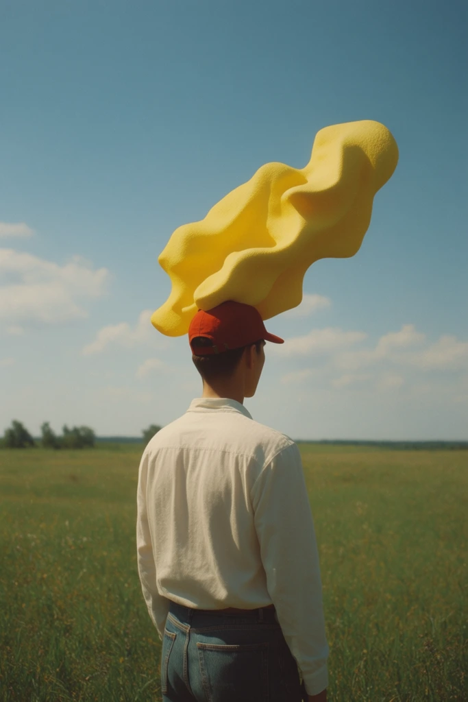 Surrealist Pastoral Dreamscape style AI image example 2