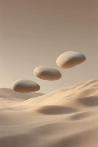 Soft Organic Minimalism style AI image example 2
