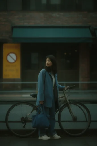 Cinematic Urban Nocturne style reference image — ambient city bokeh
