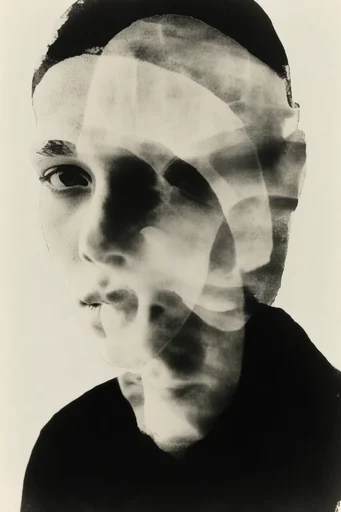 Avant-Garde Darkroom Surrealism style reference image — tactile paper grain
